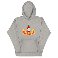 In the Fire Hot Sauce Chilis Unisex Hoodie gift for someone who loves hot sauce spicy chili food