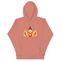 In the Fire Hot Sauce Chilis Unisex Hoodie gift for someone who loves hot sauce spicy chili food