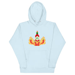 In the Fire Hot Sauce Chilis Unisex Hoodie gift for someone who loves hot sauce spicy chili food