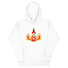 In the Fire Hot Sauce Chilis Unisex Hoodie gift for someone who loves hot sauce spicy chili food