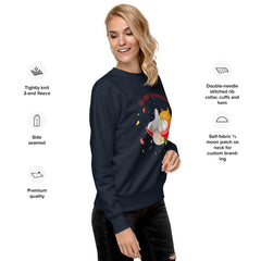 Funny Sweatshirt Chili Crisp on Everything Chilis Garlic Unisex Premium Sweatshirt