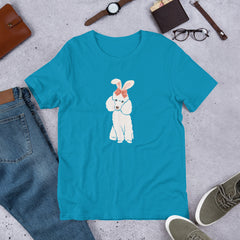 Standard Poodle Easter Bunny Unisex t-shirt gift for Easter Poodle Dog Lover