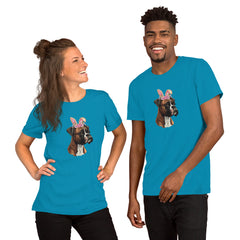 Boxer Happy Easter Bunny Unisex t-shirt gift for Boxer Dog Owner Lover