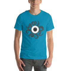 Octopus Eye Crew Neck Unisex t-shirt Regular and Plus Size