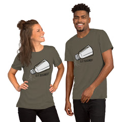 Funny T-shirt Is it Seasoned? Salt Shaker Cook Chef Unisex t-shirt Gifts for people who like to cook