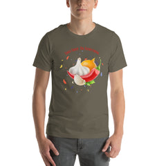 Funny T-Shirt Chili Crisp on Everything Chilis Garlic Unisex t-shirt