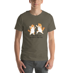 Funny T-Shirt Kung-Fu Cats Unisex t-shirt gift for cat lover someone who loves cats