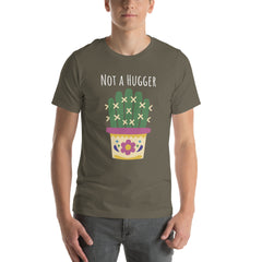 Not a Hugger Cactus Short Sleeve Crew Neck Unisex t-shirt