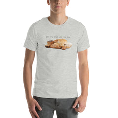 Funny T-shirt It's the Carb Life Unisex t-shirt gift for someone who loves to bake bread carbs baker bakery