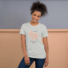 Victorian Flower Language Alyssum Worth Above Beauty Unisex t-shirt