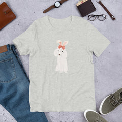 Standard Poodle Easter Bunny Unisex t-shirt gift for Easter Poodle Dog Lover