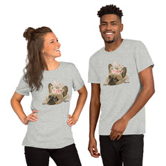 French Bulldog Happy Easter Bunny Unisex t-shirt gift for French Bulldog dog lover