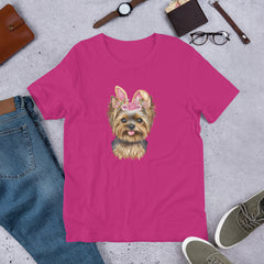 Yorkie Easter Bunny Unisex t-shirt gift for Yorkshire Terrier