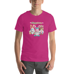 Easter Gnomes Happy Easter Bunny Unisex t-shirt gift for Easter gift for someone who loves gnomes