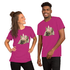 French Bulldog Happy Easter Bunny Unisex t-shirt gift for French Bulldog dog lover