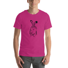 Cane Corso Outline Happy Easter Bunny Unisex T-shirt gift for Cane Corso Dog Owner Lover