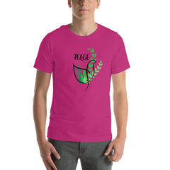 Peace Dove Olive Branch Unisex t-shirt gift for Christian Noahs Ark Bible story