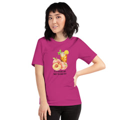 Peaches and Sweet Tea Unisex Short Sleeve Crew Neck t-shirt