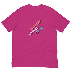 Clumsy Ladies Club Short Sleeve Crew Neck Unisex t-shirt