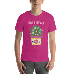 Not a Hugger Cactus Short Sleeve Crew Neck Unisex t-shirt