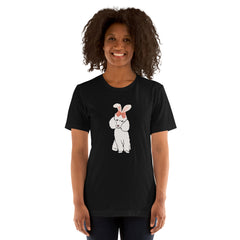 Standard Poodle Easter Bunny Unisex t-shirt gift for Easter Poodle Dog Lover