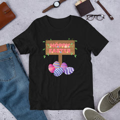 Hoppy Easter Happy Easter Bunny Unisex T-shirt gift for Easter