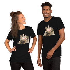 French Bulldog Happy Easter Bunny Unisex t-shirt gift for French Bulldog dog lover