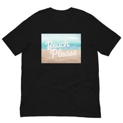 Beach Please Short Sleeve Crew Neck Unisex t-shirt gift for Beach Lovers