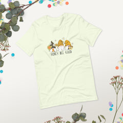 Honey Bee Good Gnome Unisex t-shirt Crew Neck Gift for Gnome lover