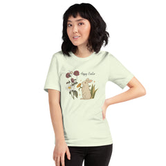 Vintage Style Happy Easter Unisex t-shirt gift for Easter