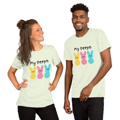 My Peeps Bunny Easter Unisex t-shirt gift for Easter gift for friends