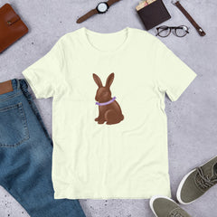 Chocolate Easter Bunny Happy Easter Unisex t-shirt gift for Easter