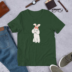 Standard Poodle Easter Bunny Unisex t-shirt gift for Easter Poodle Dog Lover