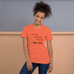 Inspirational Affirmation Unisex t-shirt Inspiration