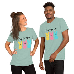 My Peeps Bunny Easter Unisex t-shirt gift for Easter gift for friends