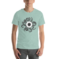 Octopus Eye Crew Neck Unisex t-shirt Regular and Plus Size