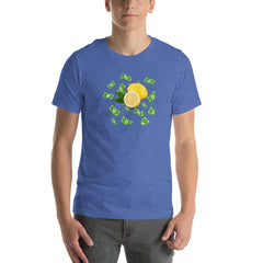 Funny T-shirt Lemons and Cash Money Pun Sourdough Unisex t-shirt gift for someone who loves to bake baker of sourdough