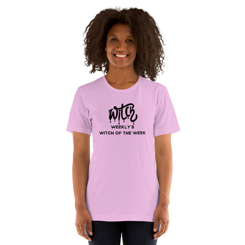 Witch Weekly's Witch of the Week Unisex  Short Sleeve Crew Neck t-shirt