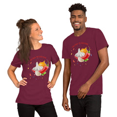 Funny T-Shirt Chili Crisp on Everything Chilis Garlic Unisex t-shirt