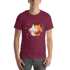 Funny T-Shirt Chili Crisp on Everything Chilis Garlic Unisex t-shirt