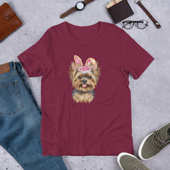 Yorkie Easter Bunny Unisex t-shirt gift for Yorkshire Terrier