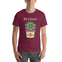 Not a Hugger Cactus Short Sleeve Crew Neck Unisex t-shirt