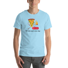 Funny Karate Pizza Unisex t-shirt gift for someone who loves martial arts pizza