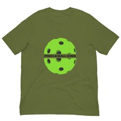 Pickleball King Short Sleeve Crew Neck Unisex t-shirt gift for pickleball player