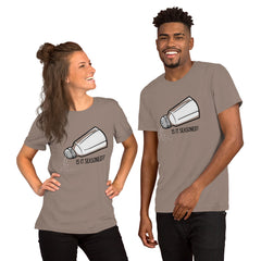 Funny T-shirt Is it Seasoned? Salt Shaker Cook Chef Unisex t-shirt Gifts for people who like to cook