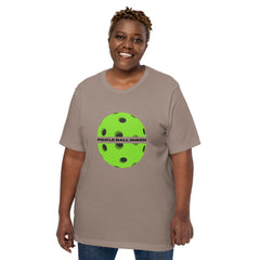 Pickleball Queen Short Sleeve Crew Neck Unisex t-shirt gift for pickleball player