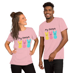 My Peeps Bunny Easter Unisex t-shirt gift for Easter gift for friends