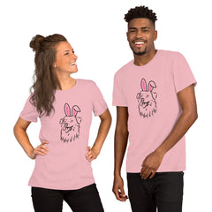 Australian Sheppard Easter Bunny Unisex t-shirt gift for aussi sheppard dog lover