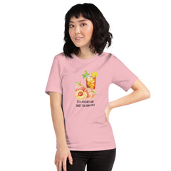 Peaches and Sweet Tea Unisex Short Sleeve Crew Neck t-shirt