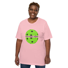 Pickleball Queen Short Sleeve Crew Neck Unisex t-shirt gift for pickleball player